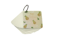 Карточки д/записи иностр. слов 70*70мм 80 листов.,кольцо, 4 вида