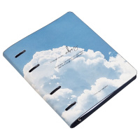 Тетрадь  А5 120л кл. на кольцах Infolio "Infolio Study. Sky. Облако"