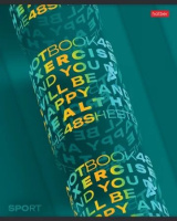 Тетрадь А5 48л кл. Hatber "TYPE IT", метал., выб. лак., белизна 100%