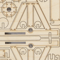 Конструктор из дерева "Катапульта"