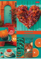 Тетрадь А4  48л кл. скоба Hatber "В мире грез" глянц.лам.