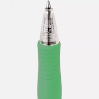 Ручка шариковая автомат. Super Grip 0.7мм син.чернила, св.-салатовый корпус