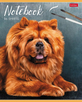 Тетрадь А5  96л кл. Hatber "Наши верные друзья" тисн., белизна 100%