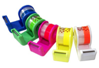 Скотч 12мм*7м, 2шт. на диспенсере, канцелярский