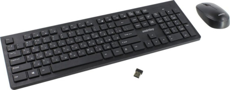 Комплект клавиатура+мышь Smartbuy 206368AG-K черный