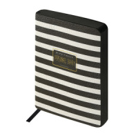 ЕЖЕДНЕВНИК А6+ "Black&White.Полоски"