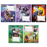 Тетрадь А5 24л кл. Полиграф-Принт "Naruto" двойн.выб.УФ-лак, белизна 100%