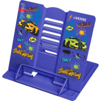 Подставка для книг "Street Racing" 21*19см полностью металл, синяя