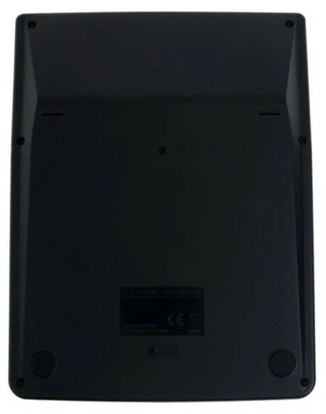 Калькулятор 12 разр. Skainer  настольный двойное питание черный (аналог Casio GR-12 )