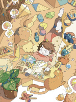 Раскраска "Раскраска Нарано. Волшебный мир аниме. Девочка" А4, 80стр.