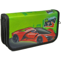 Пенал 2 отд. (190*105*50) молния, ткань "Экстрим"