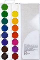 Акварельные краски 16цв. ZOO, без кисти, пласт.упак.