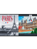 Тетрадь А5  96л кл. Проф-Пресс "Жемчужины Европы" белизна 100%