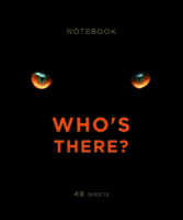 Тетрадь А5 48л кл. ПЗБМ "Кто это?" мат.лам., УФ рельефн.лак, вырубка, микс, белизна 100%
