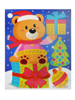 Аппликация из EVА 20*16см "Медвежонок" 3+