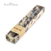 Ручка в футляре "Felicita. Цветы" шарик., 0,7мм, металл., синие чернила