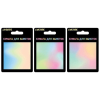 Бумага с липким краем  30л, фигурная Rainbow,  ассорти