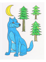 Раскраска "Большая водная раскраска для малышей. В лесу" А4 16стр.