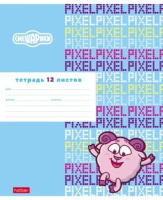 Тетрадь А5 12л кл. Hatber "Смешарики" 5диз.в блоке, белизна 100%