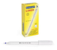 Ручка линер Centropen  0,3мм синяя, пластм.остриё