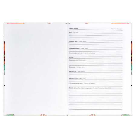 Ежедневник недат А5 7БЦ,  80л. "Diary. Изящество" тисн.фольгой, софт-тач