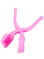 Форма для снега 200мм "ДИНОЗАВРИК-2" в сетке, цвет микс