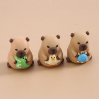 Точилка пласт. Capybara" 30x37x28 мм  с покрытием Velvet Touch