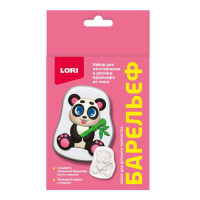 Барельефы из гипса "Весёлая панда"