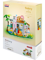 Конструктор пластм. Balody "Магазин" 635 дет.