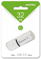 Флеш-драйв 32 GB USB 2.0 Smartbuy Paean White
