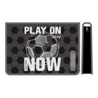 Папка д/труда А4 (325*230*100) 2отд. молния сверху, пластик "Play on"