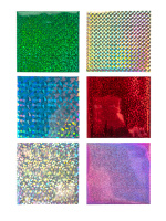 Аппликация из фольги 13*16см "Фея"  3+