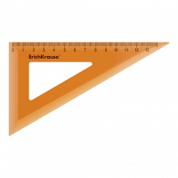 Угольник пласт. 13см 60гр. Neon, ассорти