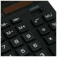 Калькулятор 12 разр. Skainer настольный проф. двойное питание, черный (аналог SDC-888X)