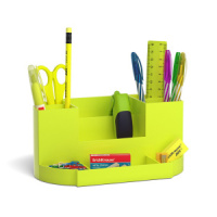 Настольный органайзер ЕК "Victoria" Neon Solid, желтый