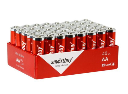 Батарейка LR-06 (АА) Smartbuy, в боксе
