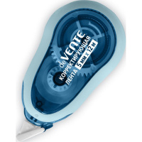 Корректирующая лента deVENTE,  5мм*12м, полупрозр. корпус, фронтальный аппликатор