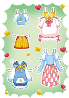 Книжка А5  16стр. "Одень куклу. "Юная модница"