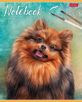 Тетрадь А5  96л кл. Hatber "Наши верные друзья" тисн., белизна 100%