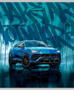 Тетрадь А5  96л кл. Проф-Пресс "Машины и граффити"