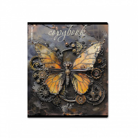 Тетрадь А5 48л кл. Erich Krause "Iron Wings", металлизир.ламинация+твин-лак MIX-PACK