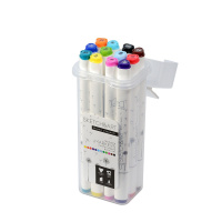 Набор маркеров для скетчинга  12цв. пулевидн. Sketch&Art. Базовый, двусторон., 1,0-5,0мм