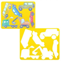 Трафарет "Машины"