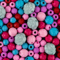 Набор для изготовления украшений "Ассорти" розочки 50гр