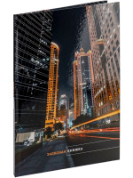 Тетрадь А4 7БЦ 120л кл. сшивка Проф-Пресс "Ночная жизнь города" глянц.лам.