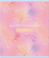 Тетрадь А5 48л кл. Полином "Shiny office" УФ-лак, 4 дизайна