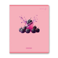 Тетрадь А5  96л кл. Светоч "Ягодный взрыв" выб.лак.