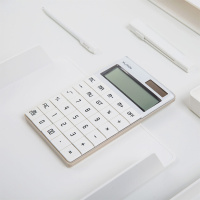 Калькулятор  12 разр. Deli Nusign настольный, белый