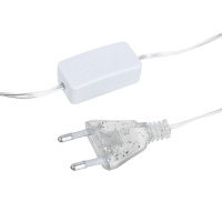 Гирлянда электрическая Занавес 1,5*1,5м 150LED светодиодная, 220 В,  белое свечение