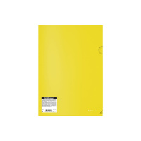 Папка уголок А4 Glossy Neon, полупрозр., ассорти